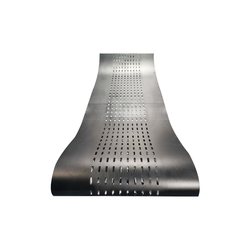 數(shù)碼印刷機紙張印刷機印花導(dǎo)帶2.5黑色PU打孔輸送帶