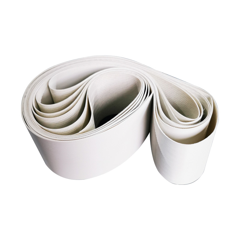 白色食品輸送帶PU食品輸送帶耐磨耐油輸送帶生產(chǎn)廠家